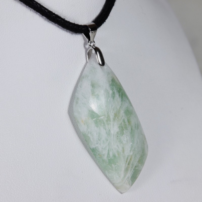 Pendentif Argent - Fluorite