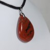 Pendentif Argent - Jaspe Rouge
