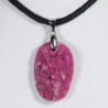 Pendentif Argent - Cobaltocalcite brute