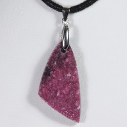 Pendentif Argent - Cobaltocalcite brute
