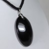 Pendentif Argent - Obsidienne Œil Céleste