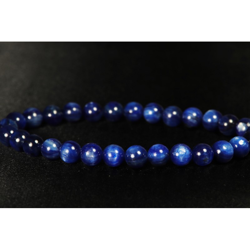 Bracelet Cyanite bleue extra 6mm