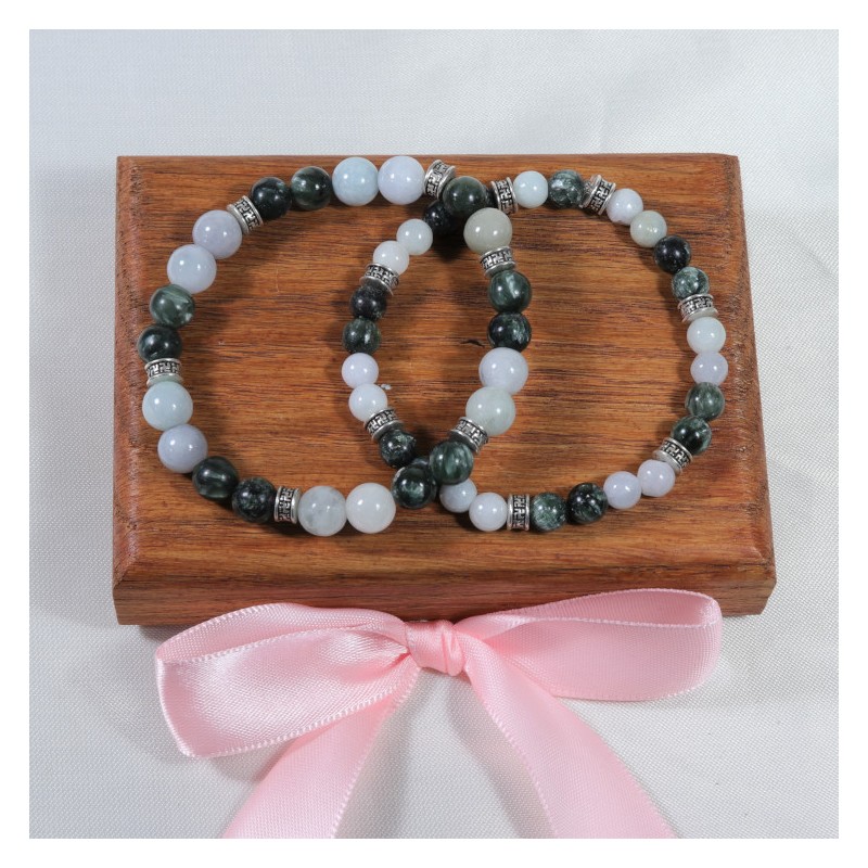 Bracelet DUO - Tendresse et bonheur