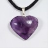 Pendentif Cœur - Améthyste
