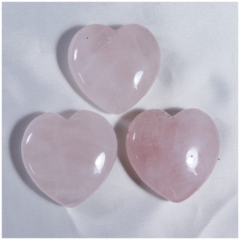 Cœur - Quartz Rose