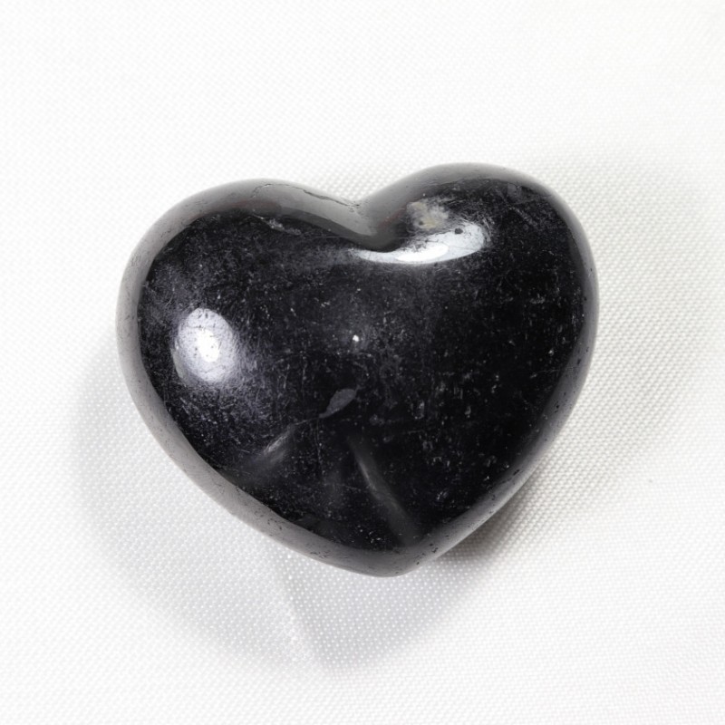 Cœur - Tourmaline Noire