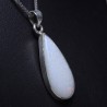 Pendentif Opale Noble d'Australie sertie argent 925