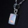 Pendentif Opale Noble d'Australie sertie argent 925