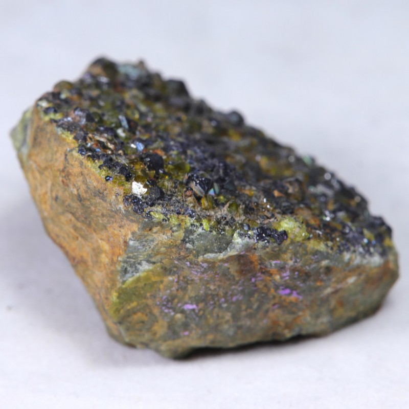 Magnétite sur Epidote - Pakistan