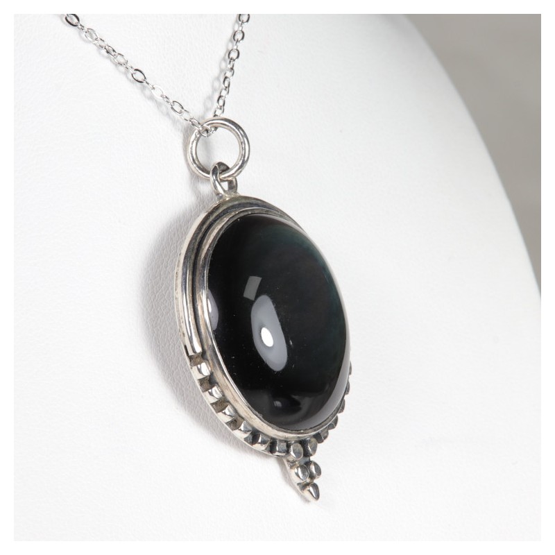 Pendentif Topaze Impériale - Argent 925