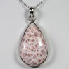 Pendentif serti argent 925 - Natrolite