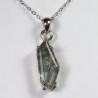 Pendentif Quartz Chlorite - Serti en Argent 925