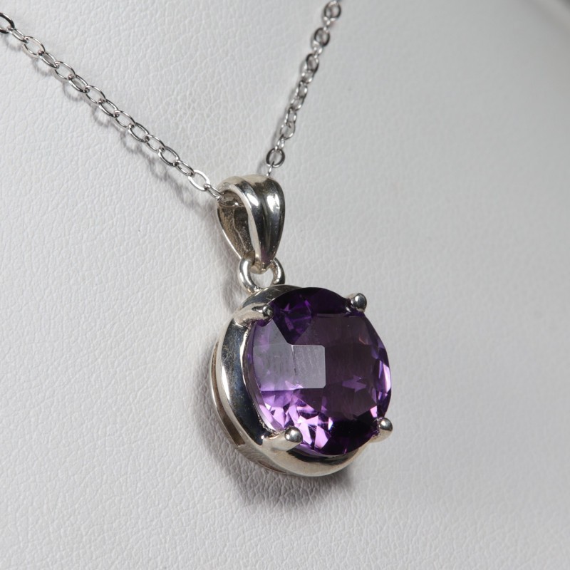 Pendentif Améthyste - Argent 925