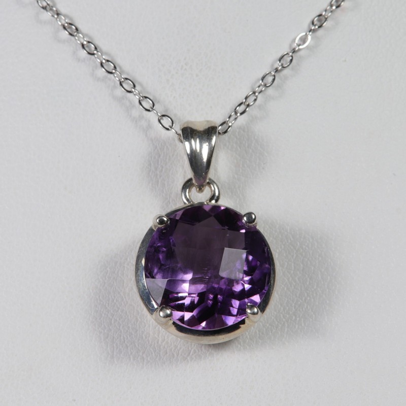 Pendentif Améthyste - Argent 925