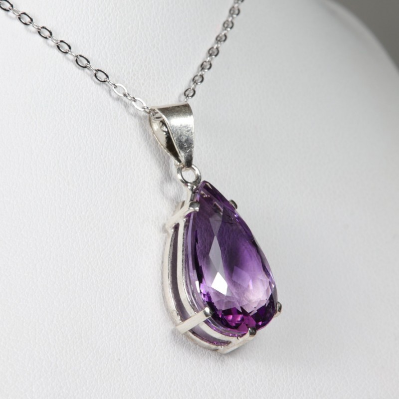Pendentif Améthyste - Argent 925