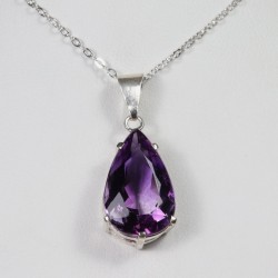 Pendentif Améthyste - Argent 925