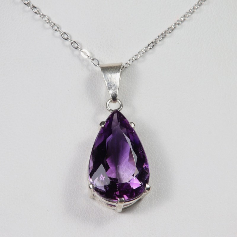 Pendentif Améthyste - Argent 925