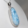 Pendentif Larimar - Argent 925