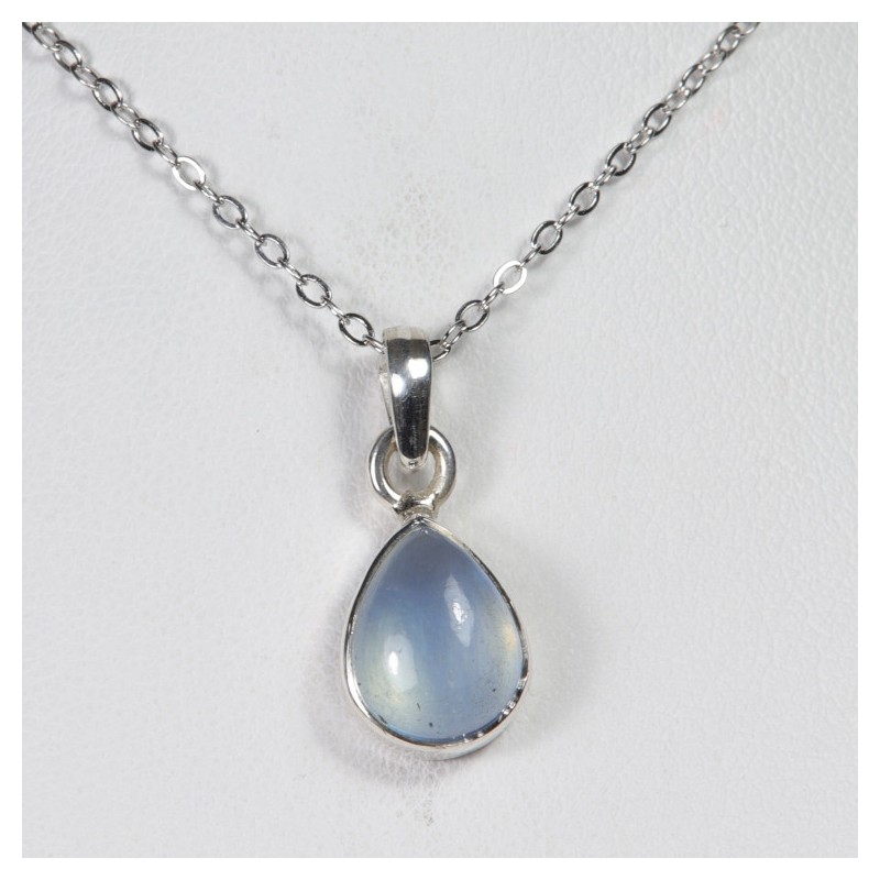 Pendentif Aigue Marine - Argent 925
