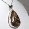 Pendentif Argent 925 - Quartz rutile