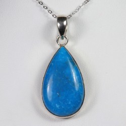 Pendentif Turquoise - Argent 925