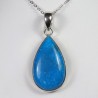 Pendentif Turquoise - Argent 925