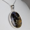 Pendentif serti argent 925 - Pietersite