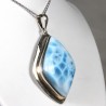 Pendentif Larimar - Argent 925