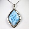 Pendentif Larimar - Argent 925