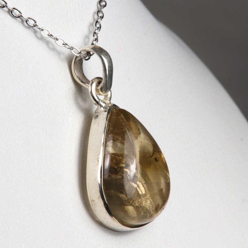 Pendentif Citrine - Argent 925