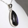 Pendentif serti argent 925 - Labradorite