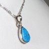 Pendentif Turquoise - Argent 925