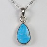Pendentif Turquoise - Argent 925