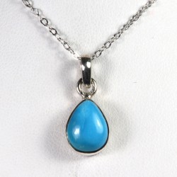 Pendentif Turquoise - Argent 925