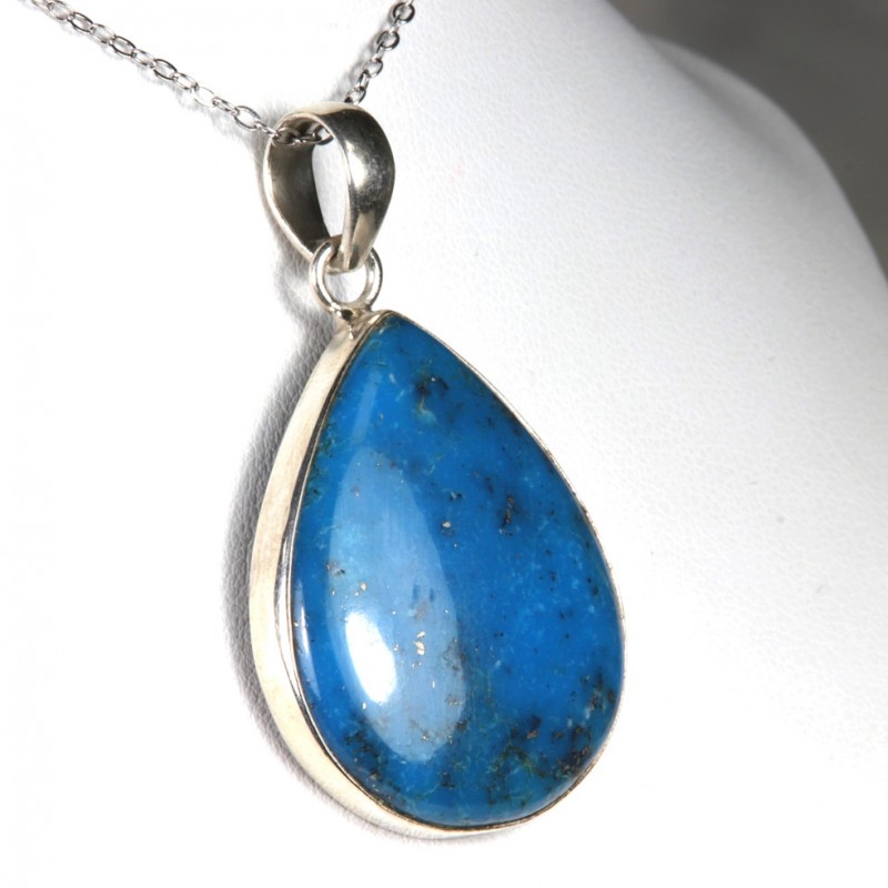 Pendentif Turquoise - Argent 925