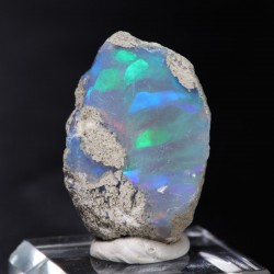 Opale noire Noble brute - Wello, Ethiopie ( 6,3 gr )