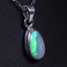 Pendentif Opale d'Ethiopie sertie argent 925