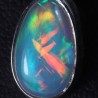 Pendentif Opale d'Ethiopie sertie argent 925
