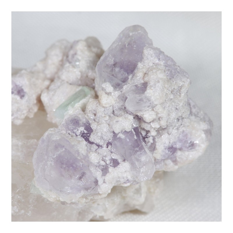 Tourmaline Quartz et Lépidolite - Afghanistan