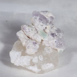 Tourmaline Quartz et Lépidolite - Afghanistan