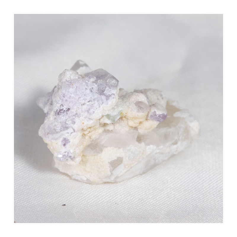 Tourmaline Quartz et Lépidolite - Afghanistan