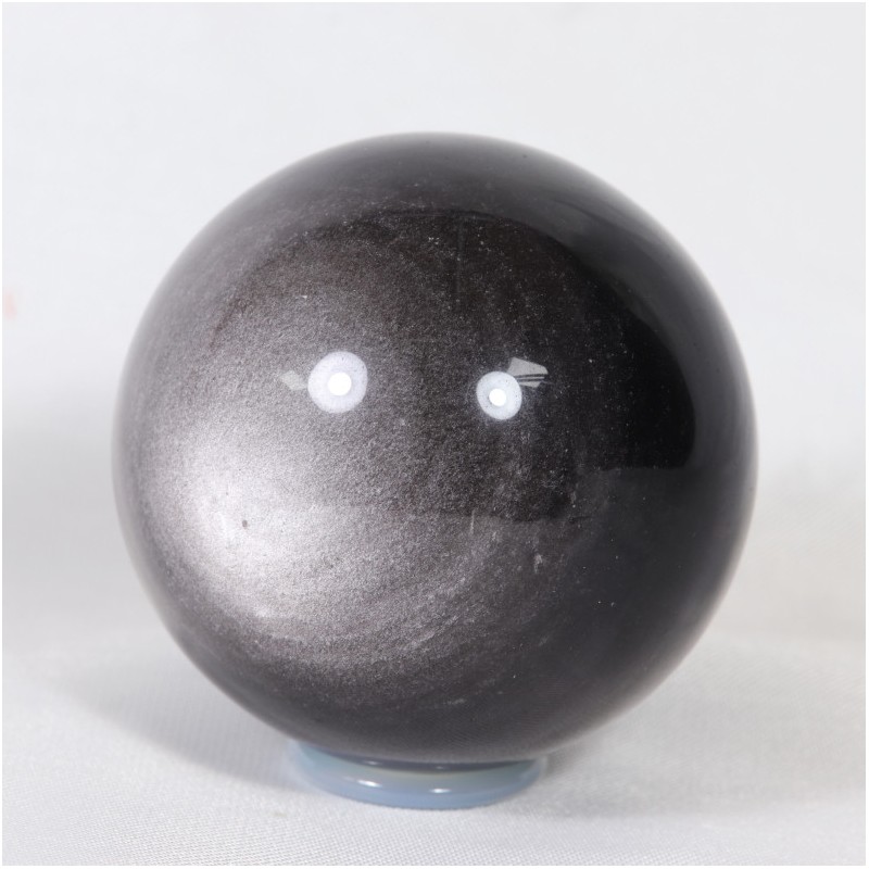 Sphère - Obsidienne Argentée (5,5 cm)