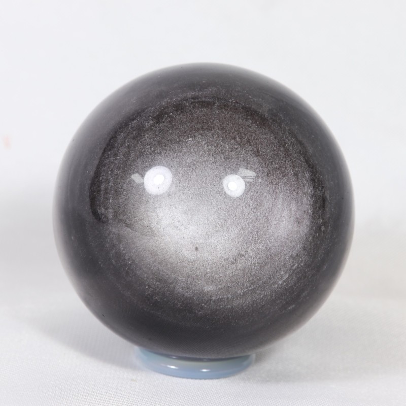 Sphère - Obsidienne Argentée (5,5 cm)