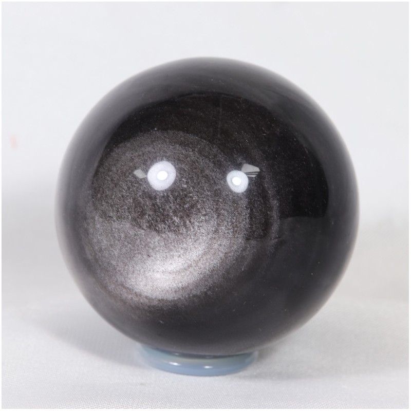 Sphère - Obsidienne Argentée (5,5 cm)