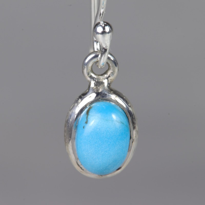 Boucles d'oreilles argent - Turquoise