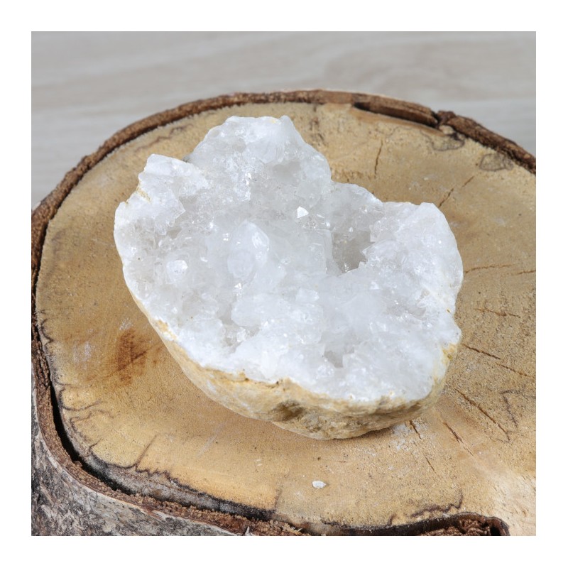 Géode Cristal de Roche - Maroc