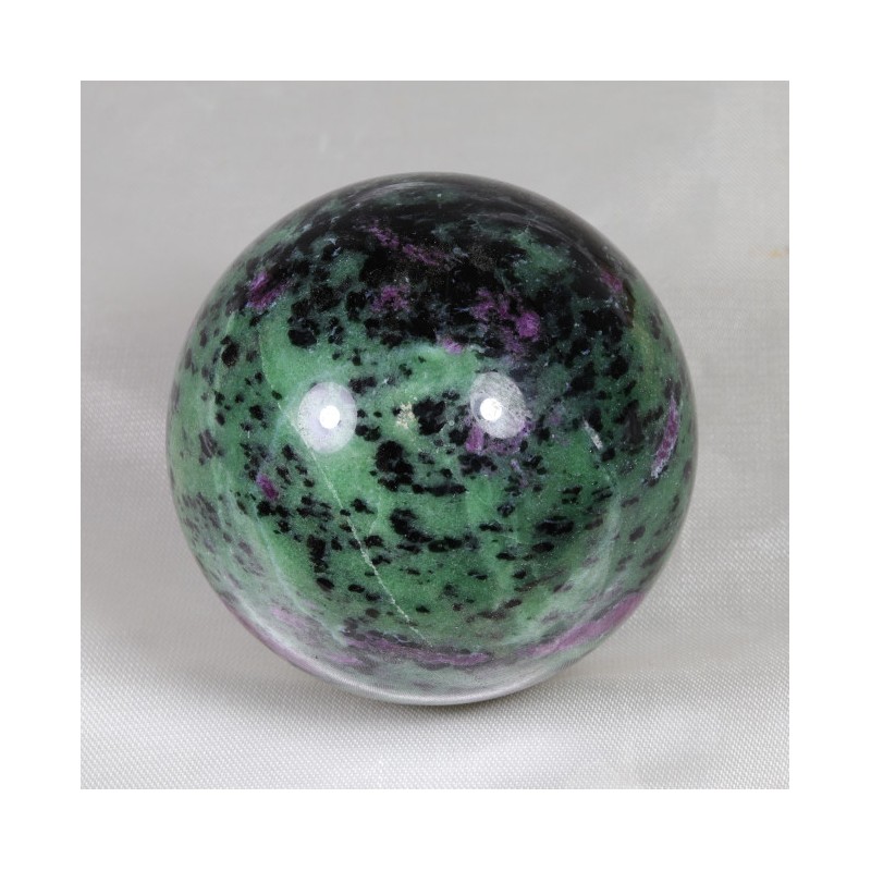 Sphère - Zoïsite à Rubis