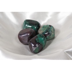 Pierre roulée - Cuprite Malachite