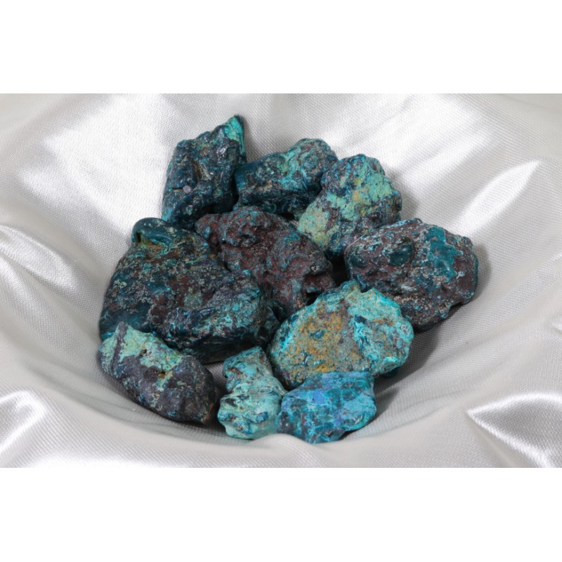 Pierre roulée - Dioptase