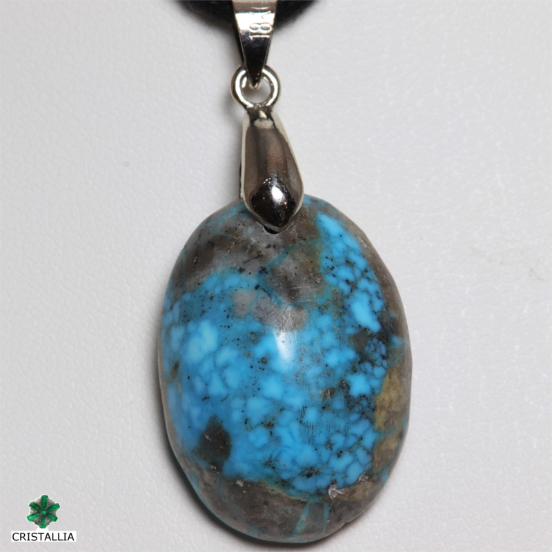 Pendentif pierre naturelle Turquoise